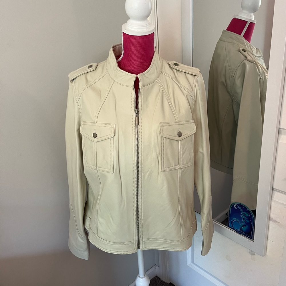 Vintage Lambskin Leather Jacket